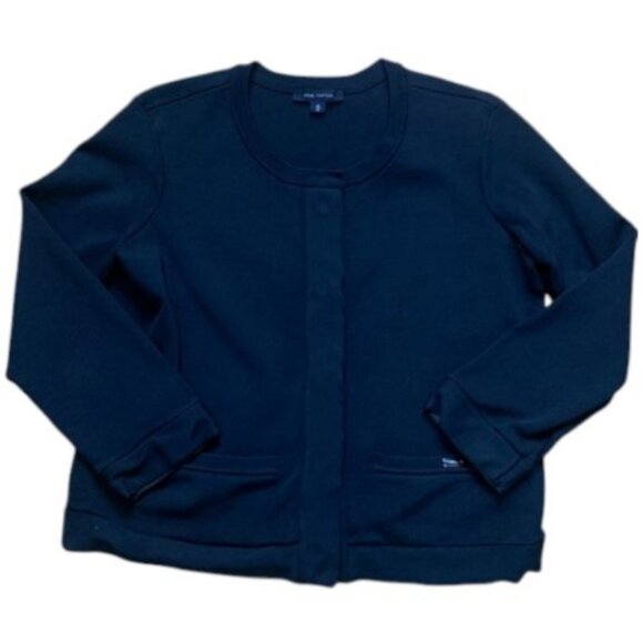 Pink Tartan black viscose blend cardigan sweater size M - Picture 1 of 7